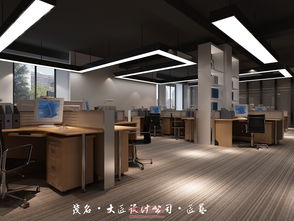 匠心獨運，辦公新境——信宜大匠裝飾工裝作品百幅鑒賞之辦公室與水吧設計